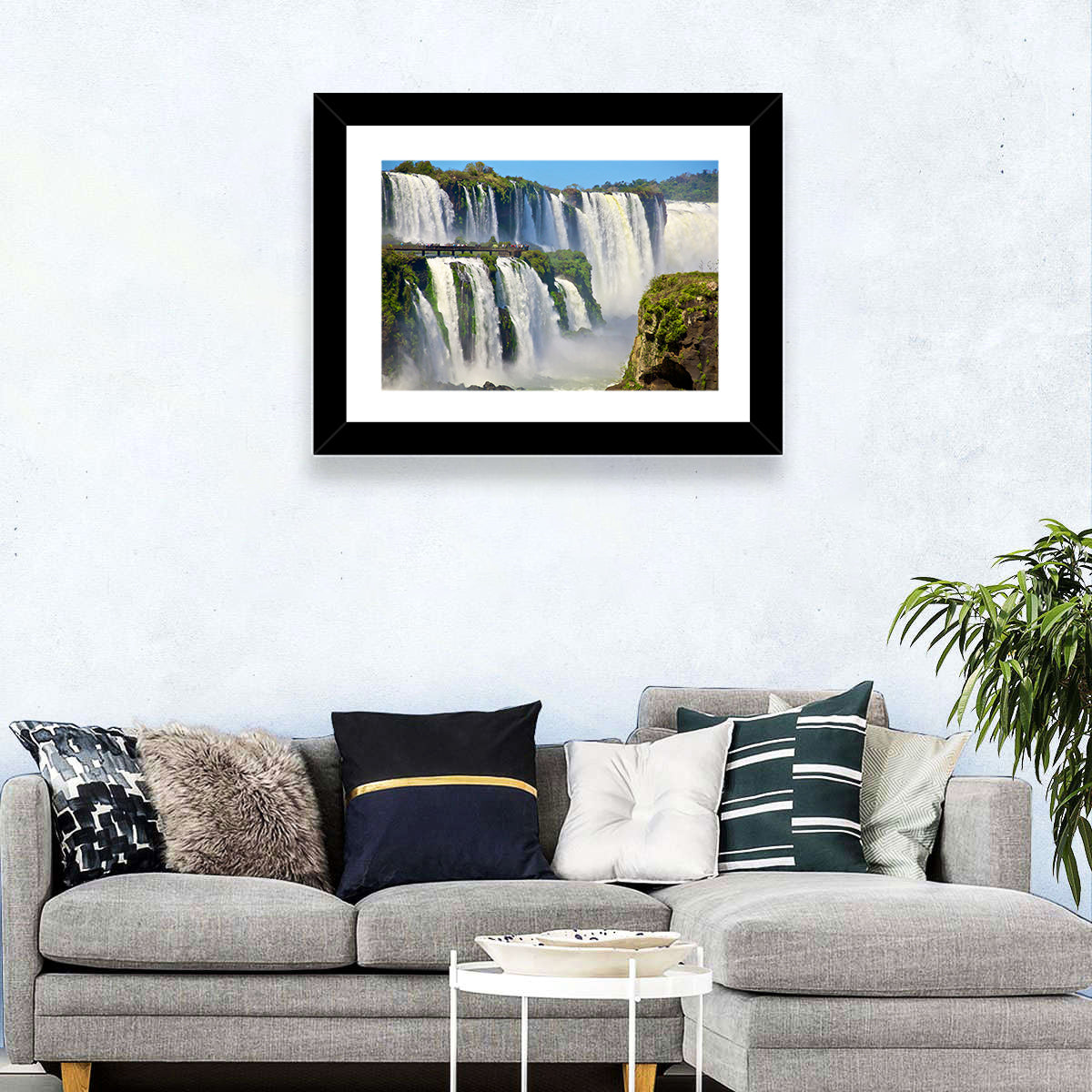 Iguazu Falls Observation Walkway Wall Art