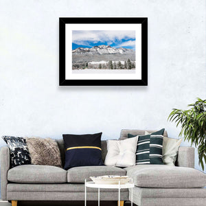 Colorado Winter Mountains Wall Art