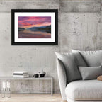 Sunrise Over River Gorge Wall Art