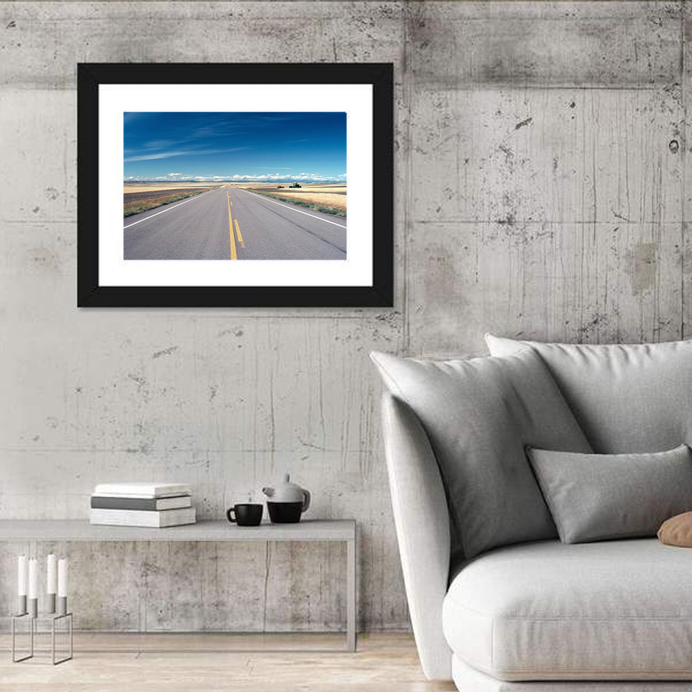 Infinite Road Montana Wall Art