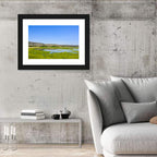 Uchali Lake Algae Reflection Wall Art