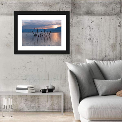 Lake Isabella Sunrise Reflection Wall Art