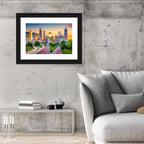 Atlanta Skyline at Dusk Wall Art