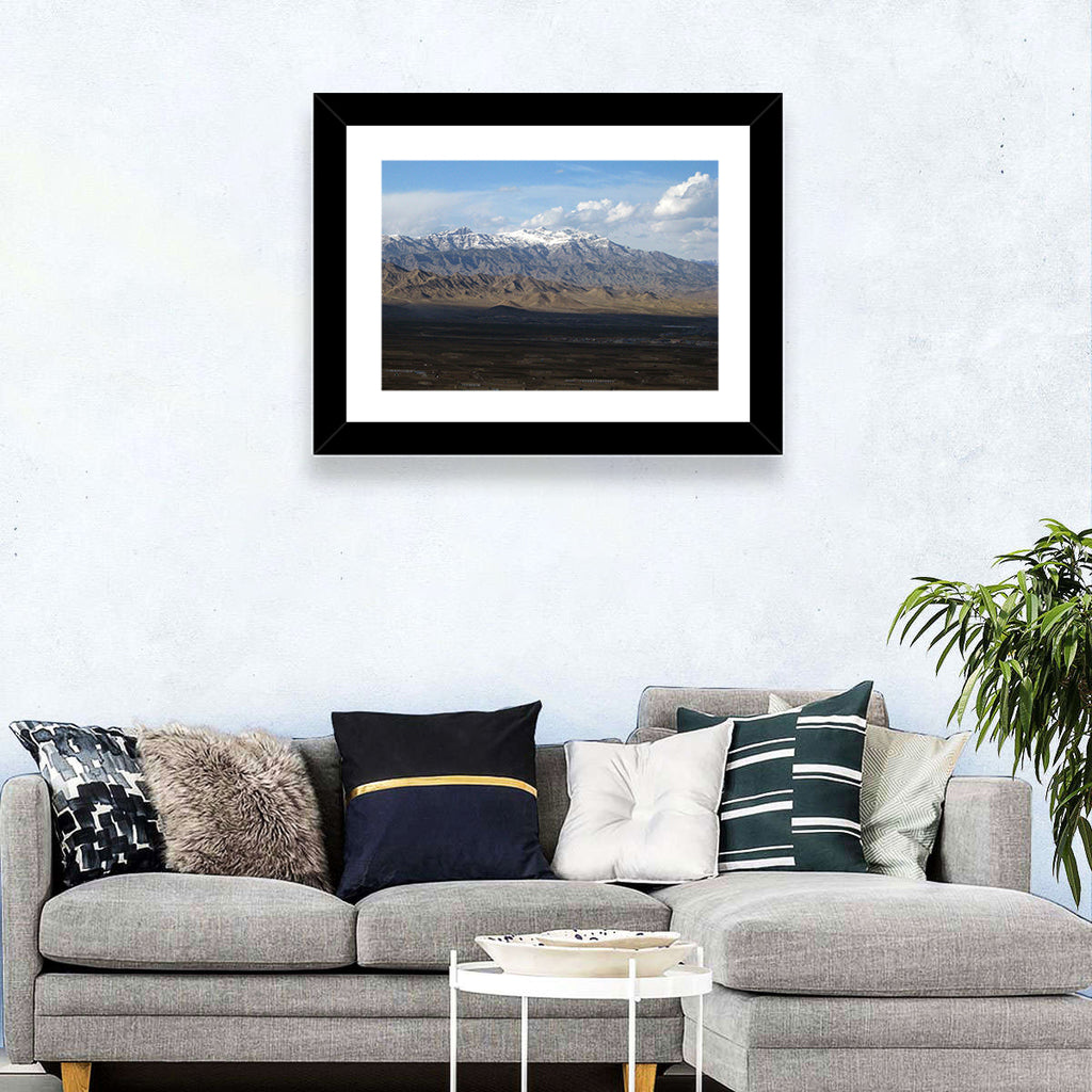 Snow-capped Afghan Mountains Wall Art
