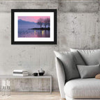 Lake Geneva Twilight Wall Art