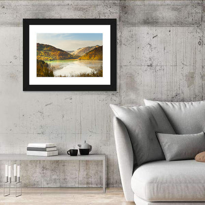 Bright Green Tailings Lake Wall Art