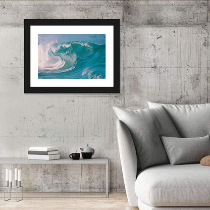 Breaking Barrel Wave Wall Art