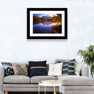 Mt Shasta from Lake Siskiyou Wall Art