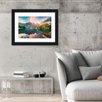 Oeschinensee Reflection Wall Art