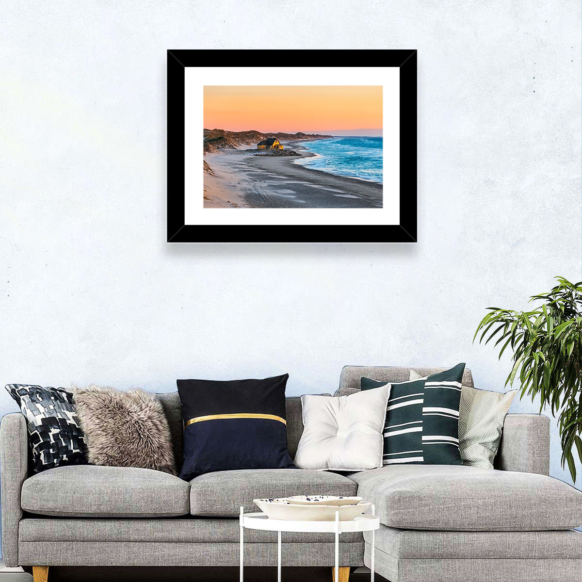 Gammel Skagen Beach House Wall Art