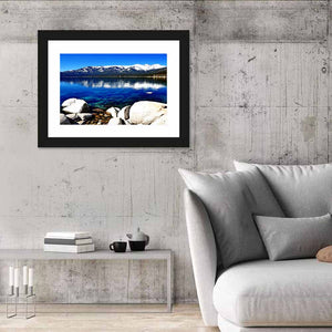 Bluish Lake Tahoe Wall Art