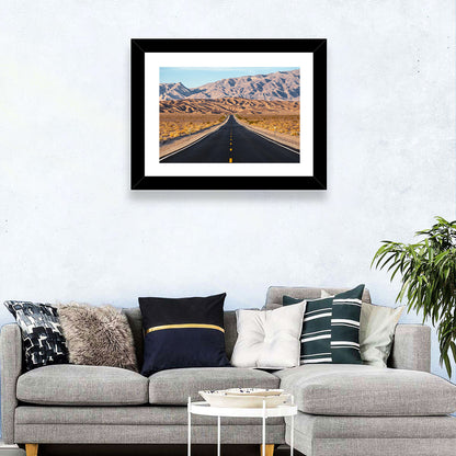 Death Valley Desert Road Wall Art