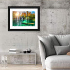 Autumn Waterfalls at Plitvice Lakes Wall Art