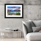 Lake Pehoe at Dawn Wall Art