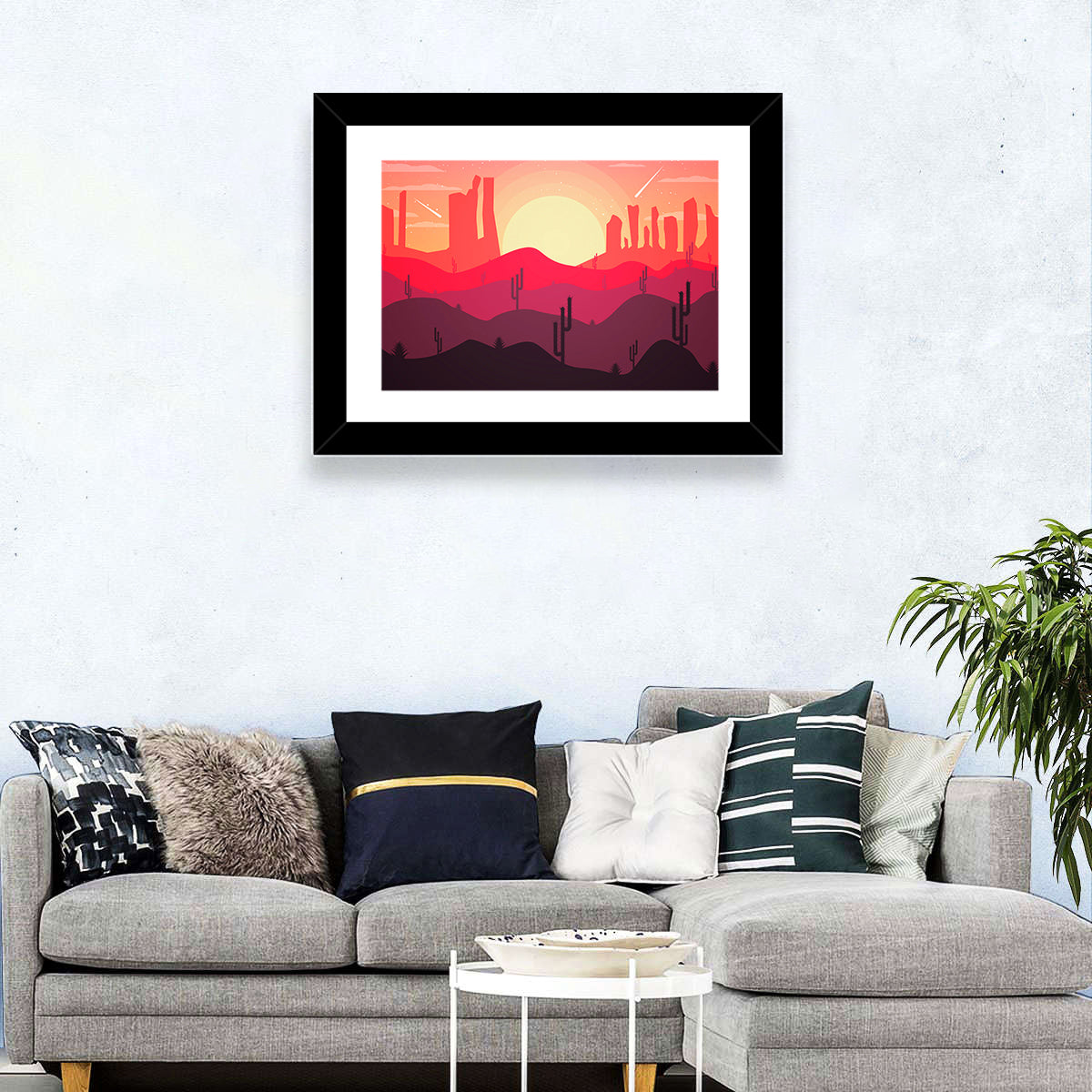 Desert Cactuses Wall Art