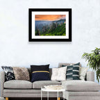 Zhangjiajie Forest at Sunset Wall Art