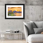 Sarasota Bayfront Sunset Skyline Wall Art