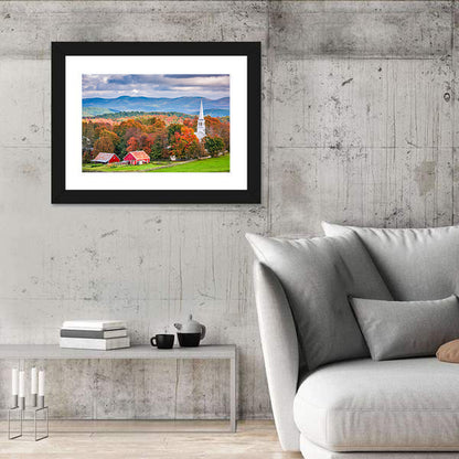 Peacham Autumn Pasture Wall Art