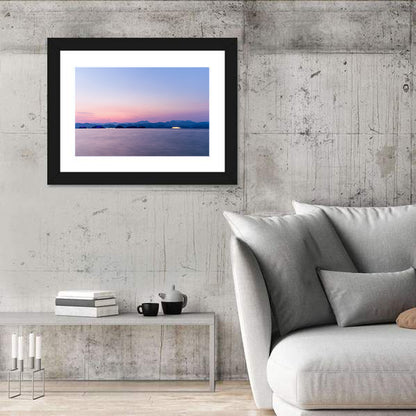 Hangzhou Thousand Island Lake at Dusk Wall Art