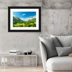 Bavarian Alpine Valley Wall Art
