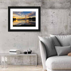 Ada Lake Sunset Ii Wall Art