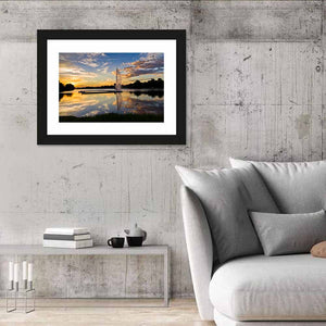 Ada Lake Sunset II Wall Art