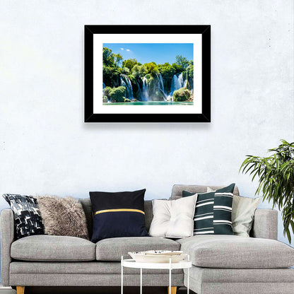 Kravice Waterfall, Ljubuški Wall Art