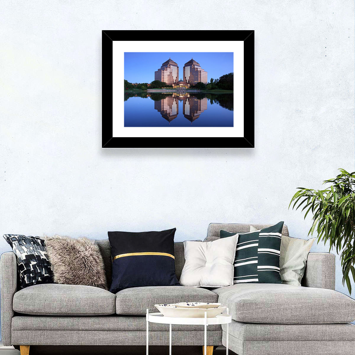 Carlson Towers at Dusk Wall Art