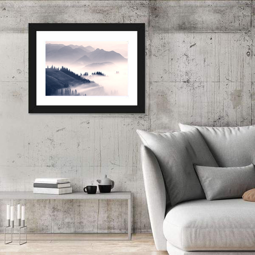 Carpathian Morning Mist Wall Art