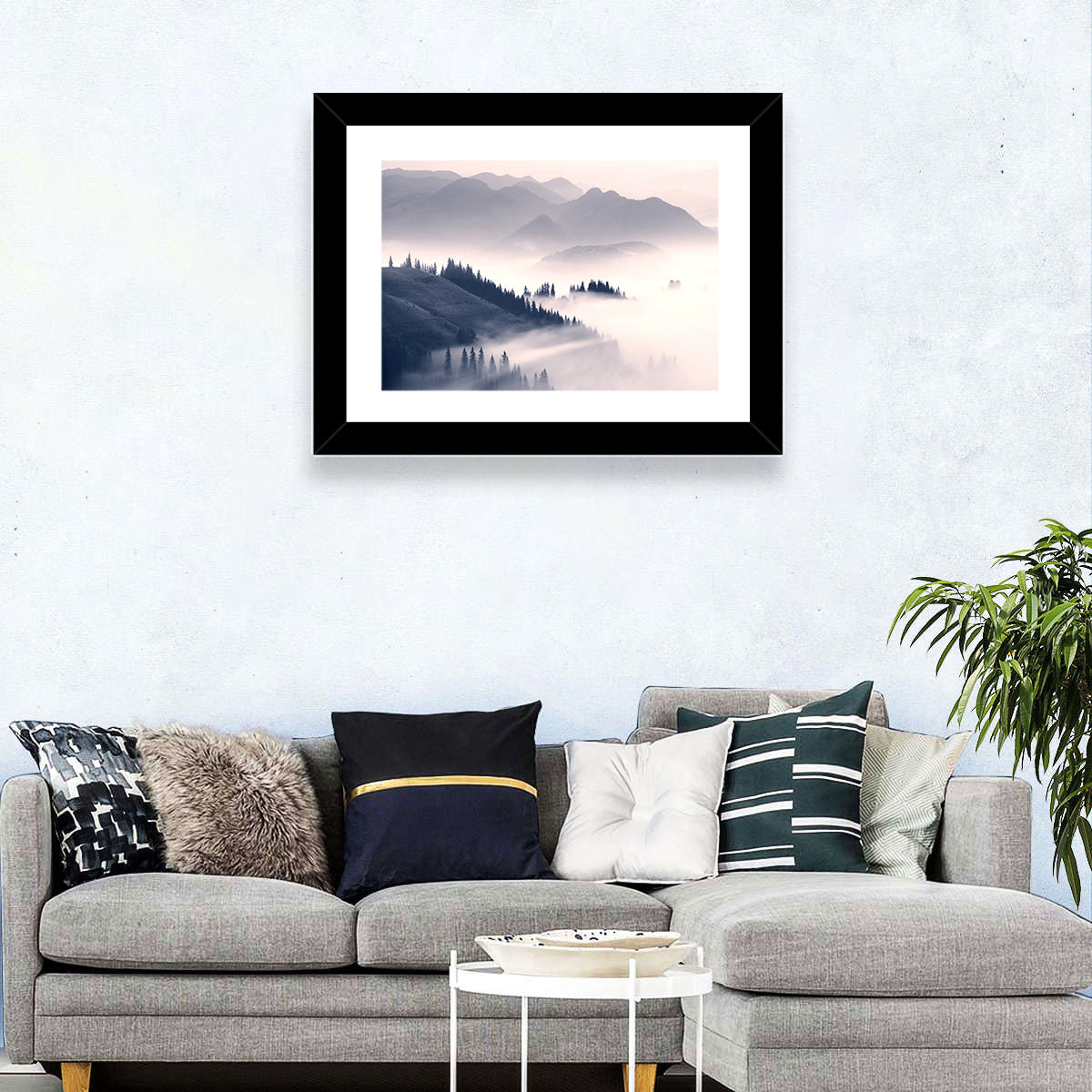 Carpathian Morning Mist Wall Art