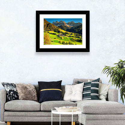Santa Maddalena, Val Di Funes Wall Art