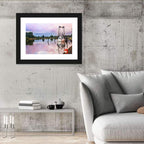 White Shrimp Boat on Louisiana Bayou Wall Art