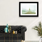 Cobblestone Path to Emerald Castle Wall Art