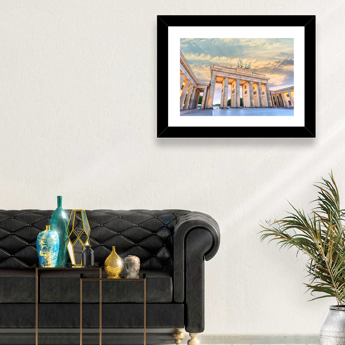 Brandenburg Gate at Sunset Wall Art