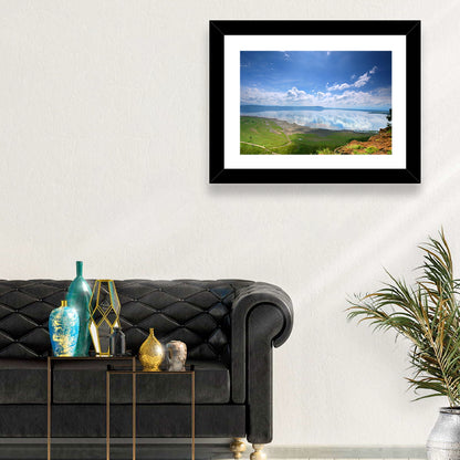 Lake Nakuru Cliffside Reflection Wall Art
