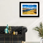 Golden Grass at Kamloops Lake Wall Art