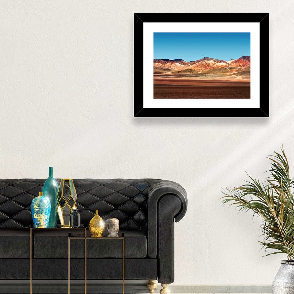 Atacama Desert Ridges Wall Art