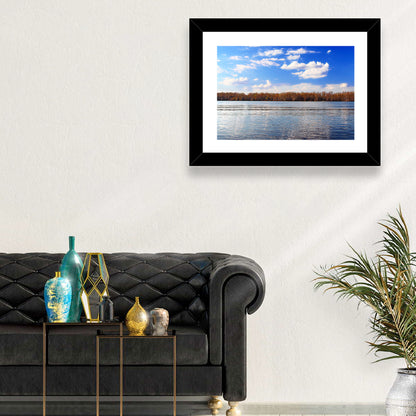 Andalusia Slough Autumn River Wall Art
