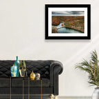 Seneca Lake Aerial View Wall Art