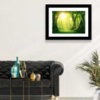 Enchanted Forest at Sunrise Wall Art