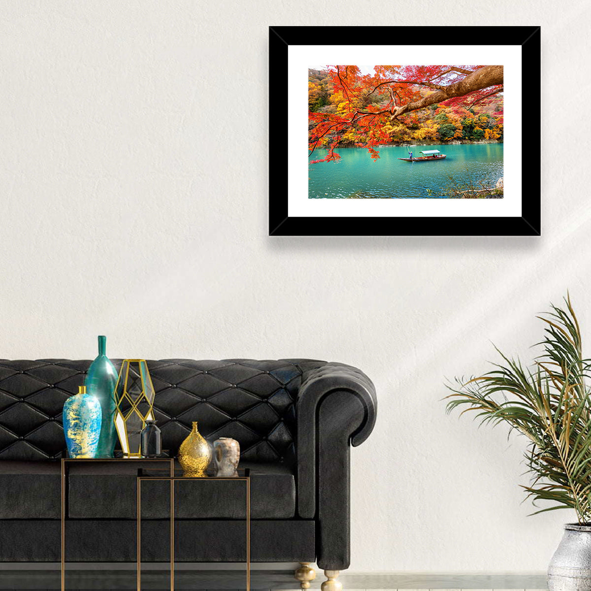 Hozugawa River, Kyoto Wall Art in a room, landscape
