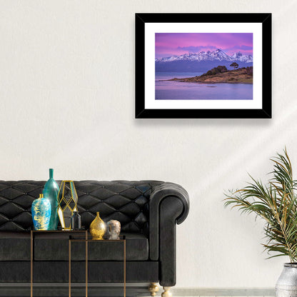 Beagle Channel Purple Dawn Wall Art
