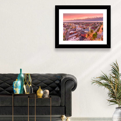 Church Spire at Dusk Wall Art