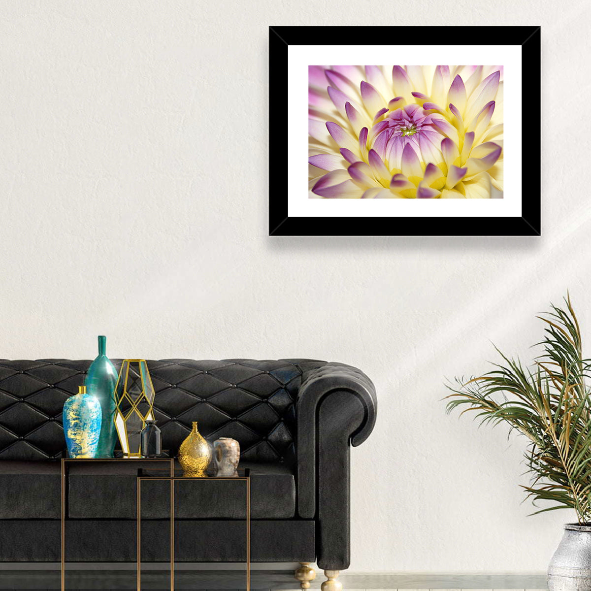 Dahlia Macro Portrait Wall Art