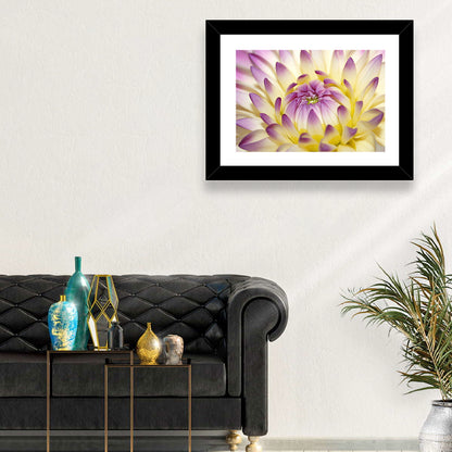 Dahlia Macro Portrait Wall Art
