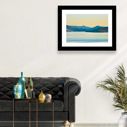 Lake Pend Oreille at Golden Hour Wall Art