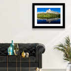 Sawtooth Peaks at Alice Lake Wall Art