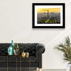 Eiffel Tower at Golden Hour Wall Art