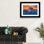 Machhapuchhre Sunrise Over Pokhara Wall Art