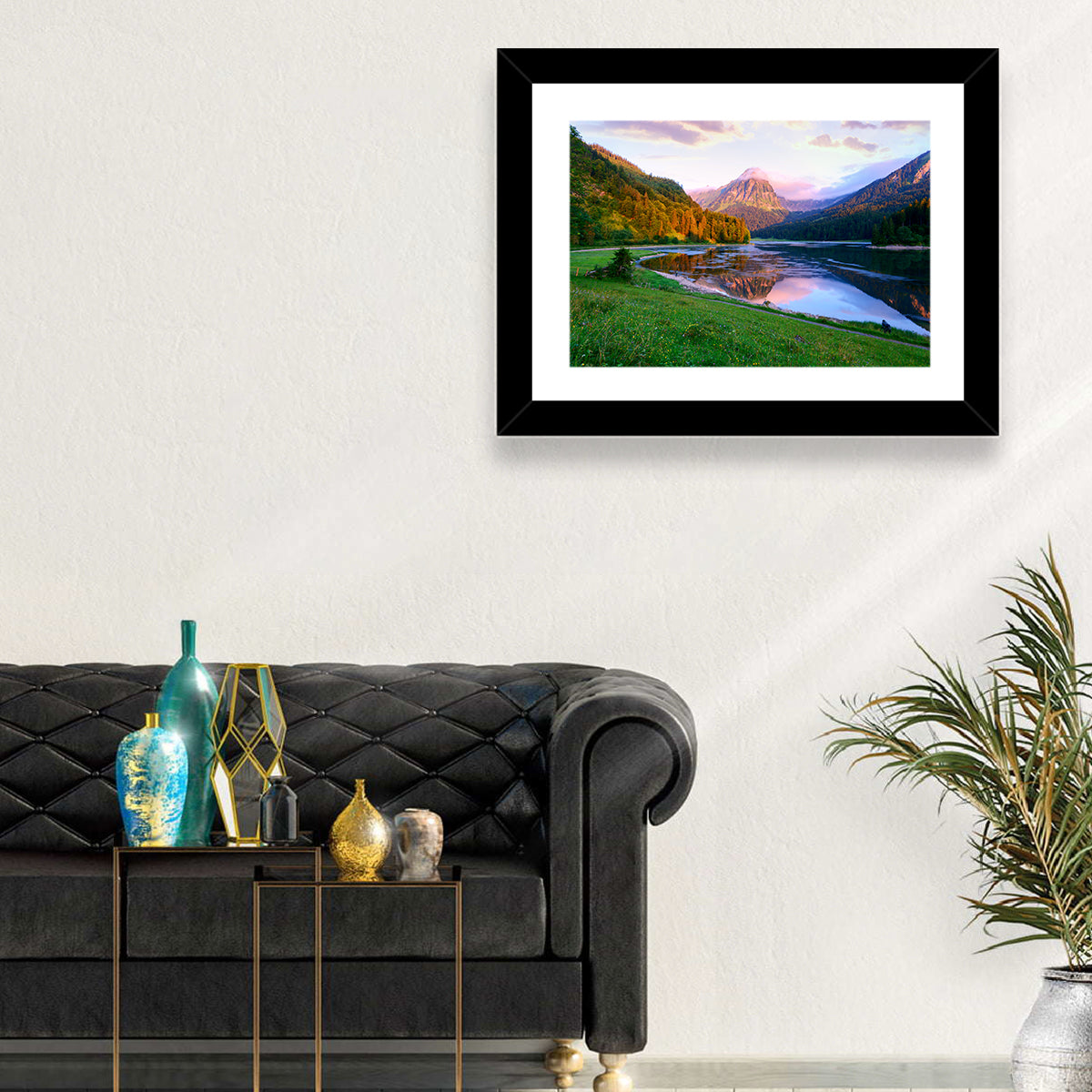 Obersee Reflection, Switzerland Wall Art